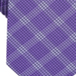 Alfani Men's Henderson Silk Blend Business Neck Tie Purple Size One Size