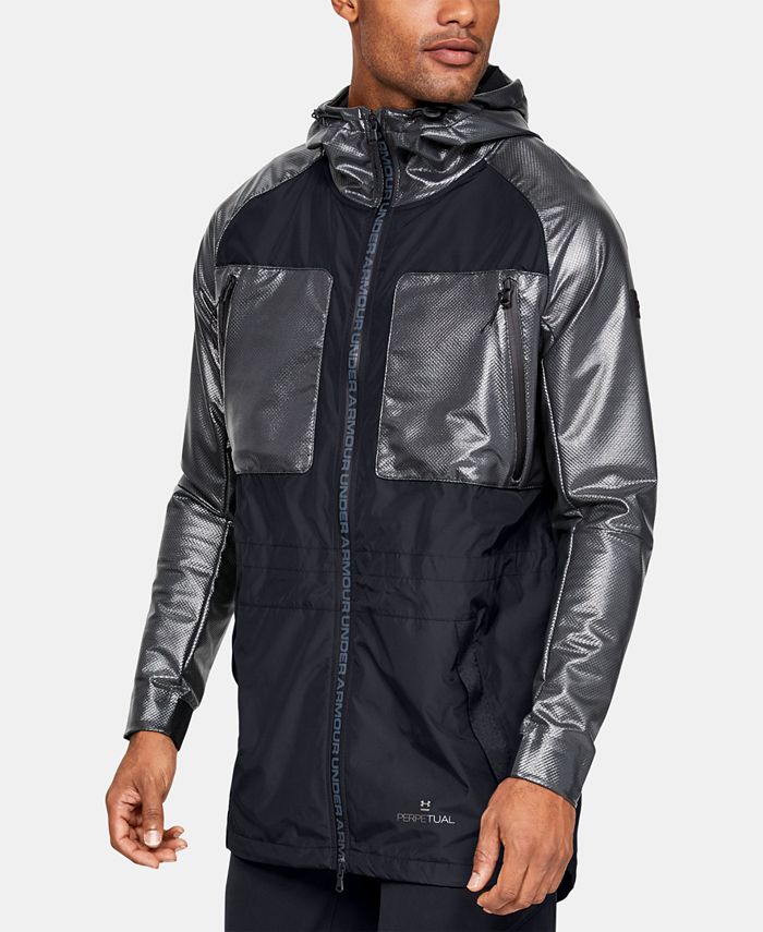 Under Armour Men's Fitness Running Coat Black Size Large