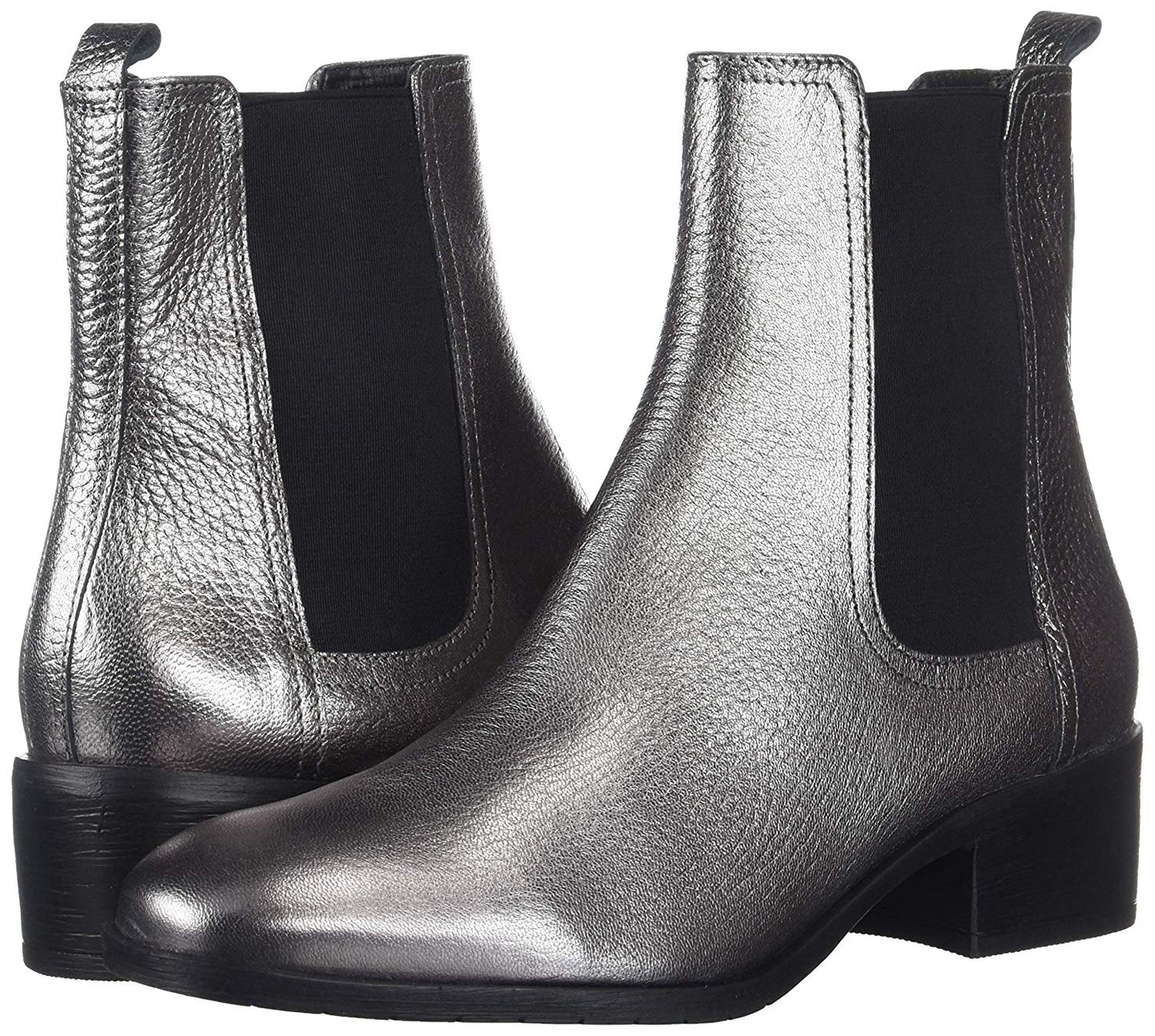 Kenneth Cole Reaction Women's Salt Leather Closed Toe Ankle Fashion Boots Gray Size 10 M