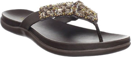 Kenneth Cole Reaction Women's Glam Athon Sandal Brown Size 7 M