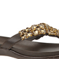 Kenneth Cole Reaction Women's Glam Athon Sandal Brown Size 7 M