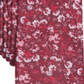Bar III Men's Alpine Skinny Floral Tie Red One Size