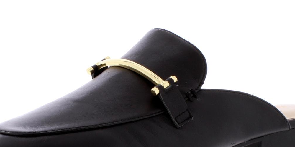 Enzo Angiolini Women's Taisie Loafer Mule Black Size 9 M