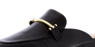 Enzo Angiolini Women's Taisie Loafer Mule Black Size 9 M