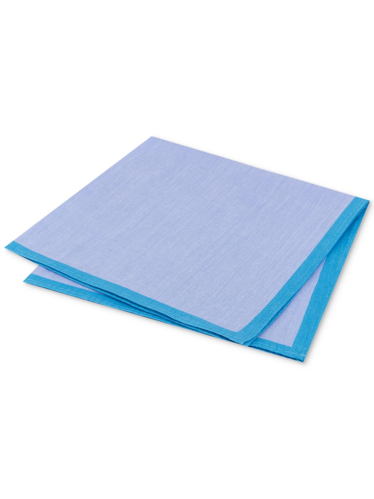 Tommy Hilfiger Men's Cotton Handkerchief Pocket Square Blue Size Regular