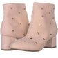 Bar III Women's Jadine Fabric Almond Toe Ankle Fashion Boots Pink Size 5.5