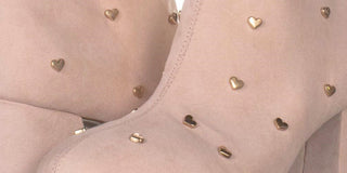 Bar III Women's Jadine Fabric Almond Toe Ankle Fashion Boots Pink Size 5.5