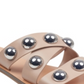 Marc Fisher Womens Bryte 2 Slip On Strappy Slide Sandals Beige Size 5 M
