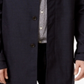 Michael Kors Men's Collin Fall Slim Fit Raincoat Blue Size 44