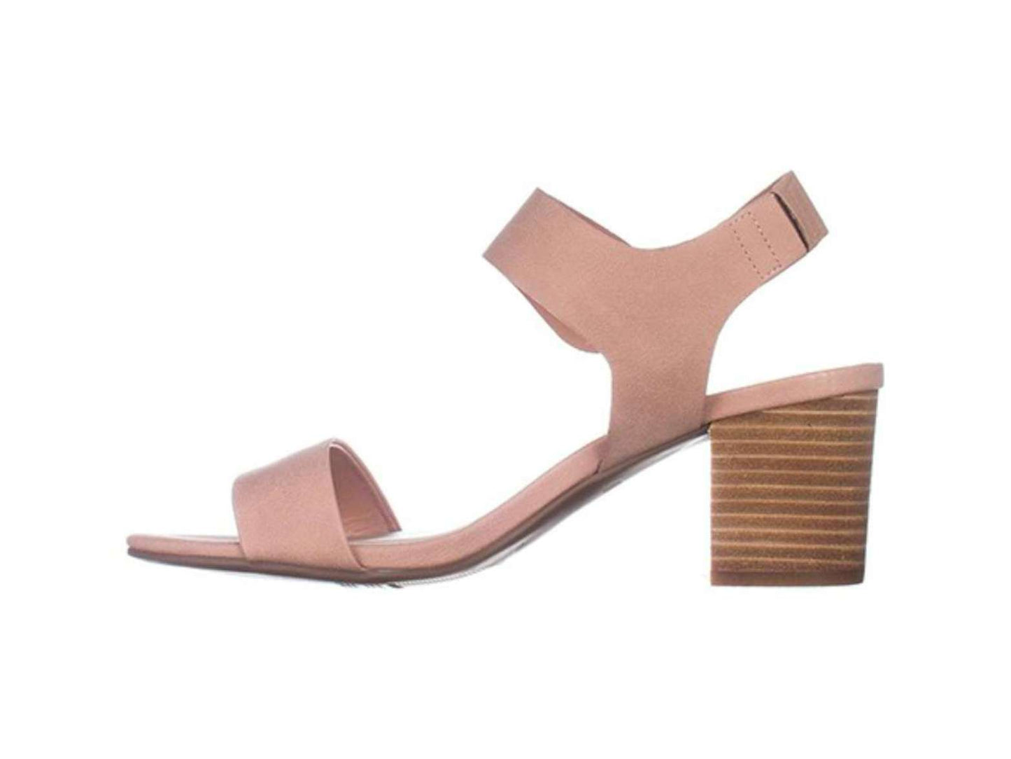 Bar III Women's Birdie2 Open Toe Casual Ankle Strap Sandals Pink Size 11 M