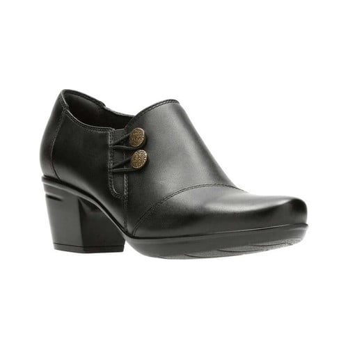 Clarks Women's Emslie Warren Bootie Black Size 6 M