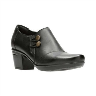 Clarks Women's Emslie Warren Bootie Black Size 6 M