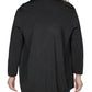 Anne Klein Women's 3/4 Sleeve Open Cardigan Party Top Black Size Small