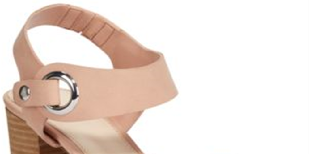 Bar III Women's Birdie2 Open Toe Casual Ankle Strap Sandals Blush Size 5 M