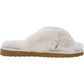 INC International Concepts Women's Yayla Slide on Slippers Ivory Size 11M