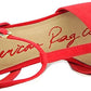 American Rag Women's Jamie T-Strap Platform Dress Sandals Red Size 10 M