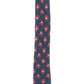 Tommy Hilfiger Men's Bold Floral Silk Printed Neck Tie Blue Size Regular