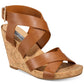 INC International Concepts Womens Landorp Open Toe Casual Tan Brown Size 10 M