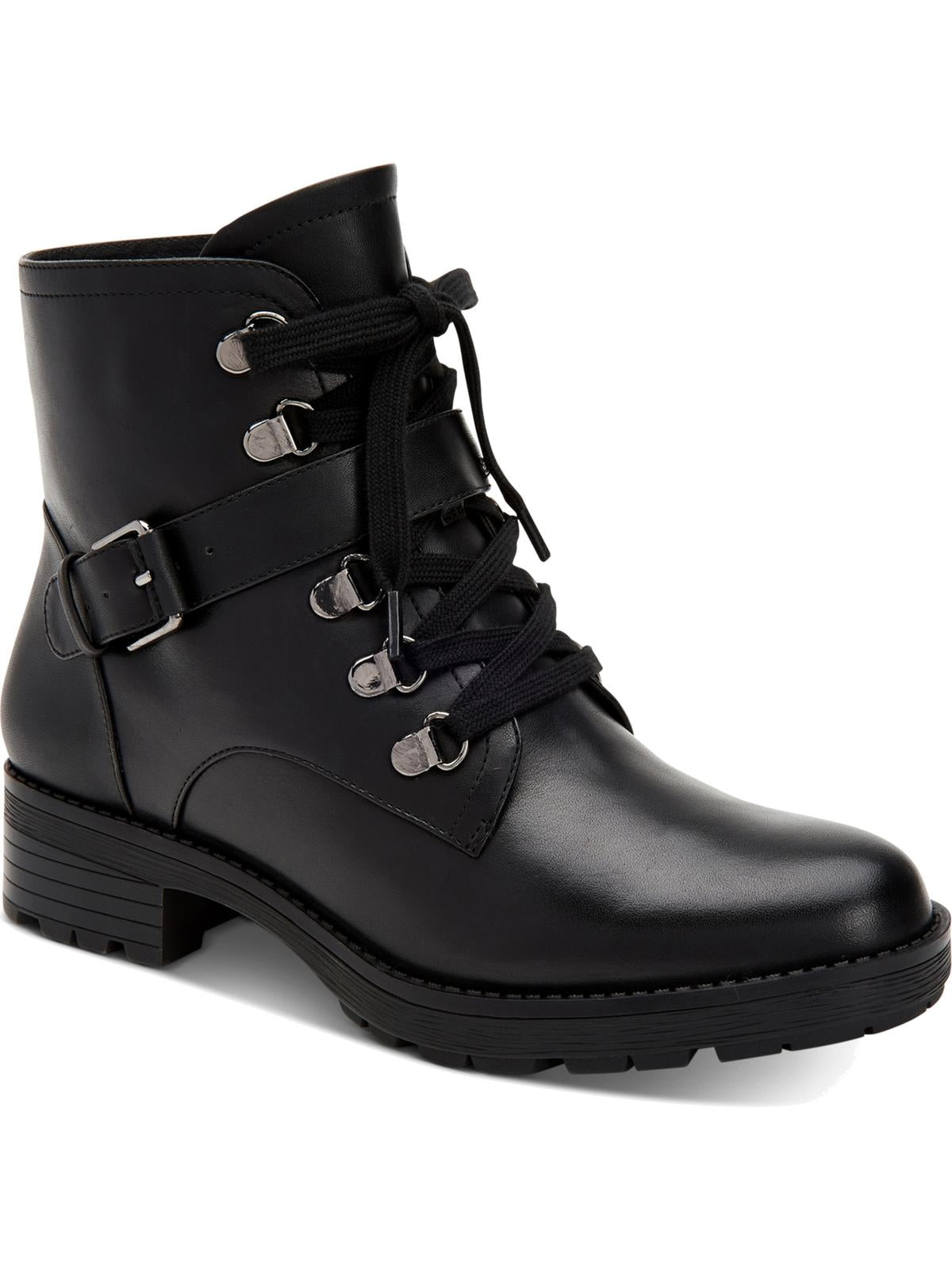 Giani Bernini Women's Round Toe Block Heel Zip up Booties Black Size 8.5 M