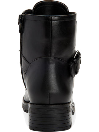 Giani Bernini Women's Round Toe Block Heel Zip up Booties Black Size 8.5 M