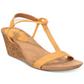 Style & Co. Women's Mulan Open Toe Casual Platform Sandals Yellow Size 10 M