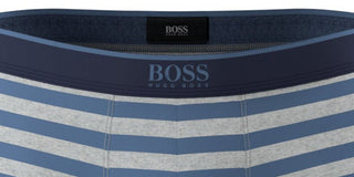 Hugo Boss Men's Striped Everyday Trunk Blue Size XL