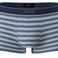 Hugo Boss Men's Striped Everyday Trunk Blue Size XL