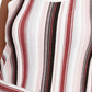 INC Women's  Plus Size Striped Side-Twist Sweater  Pale Mauve Pink Size 3X