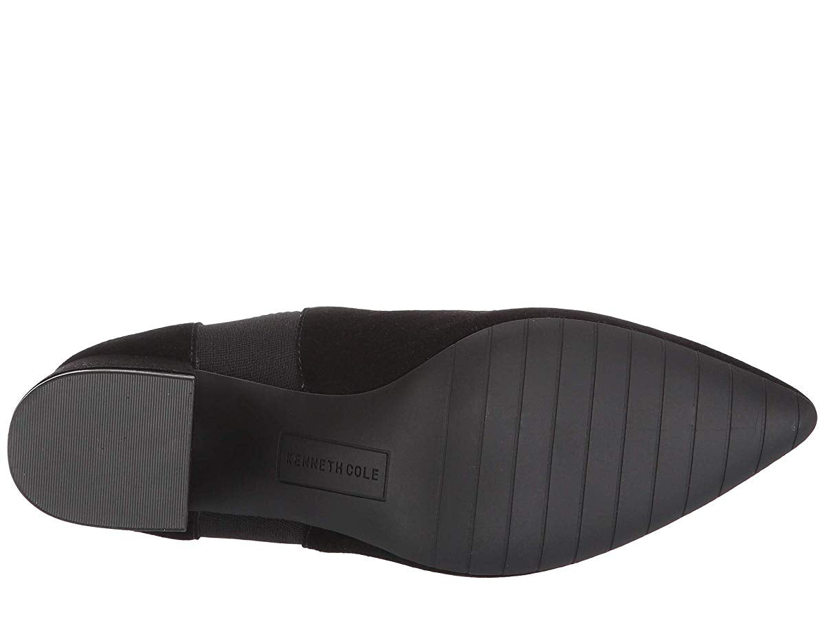 Kenneth Cole Reaction Women's  Kick Block-Heel Booties Black Size 5M