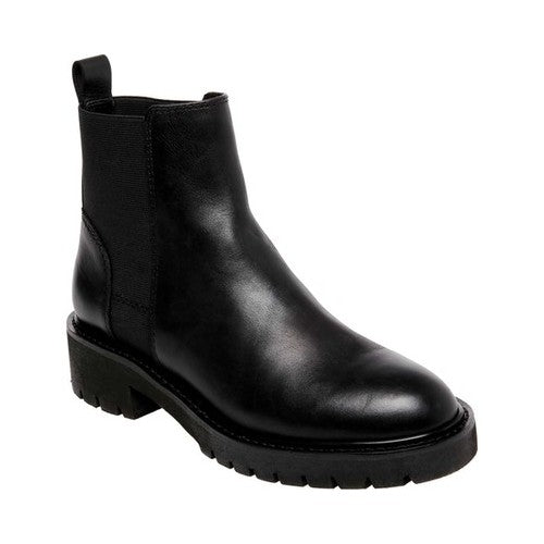 Steve Madden Women's Gliding Chelsea Bootie Black 8M