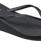 Reef Krystal Star Women's Open Toe Canvas Black Flip Flop Sandal Black Size 10