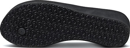 Reef Krystal Star Women's Open Toe Canvas Black Flip Flop Sandal Black Size 10