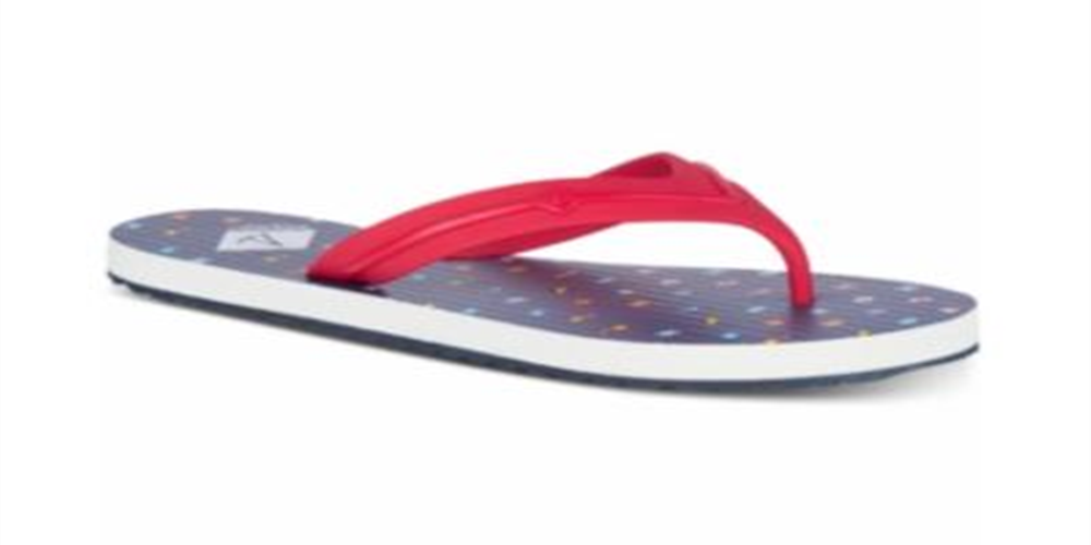Sperry Women's Warf Thong Slip on Flip-Flops Red  Size 9M