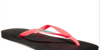 Havaianas Women's Slim Logo Pop up Flip Flop Sandals Orange Size 9.5