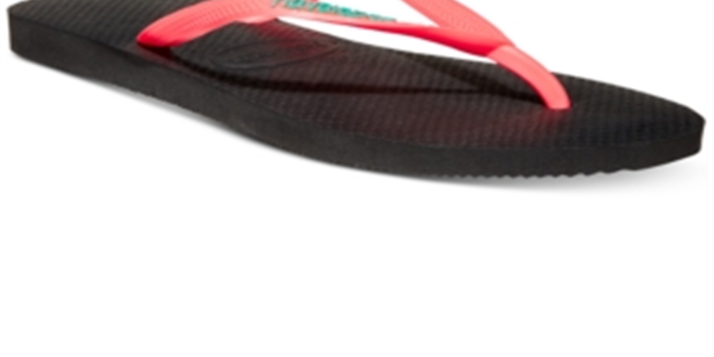 Havaianas Women's Slim Logo Pop up Flip Flop Sandals Orange Size 9.5