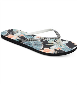 Roxy Women's Portofino II Flip Flops Black Size 10 B