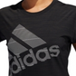 Adidas Women's Badge of Sport Tee Black Size X-Small