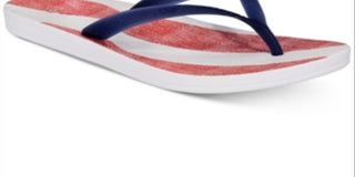 Reef Women's Thong Flag Flip Flop Blue Size 8