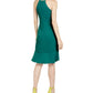 Trina Turk Women's  Sleeveless Above the Knee Fit + Flare Evening Dress Green Size 8