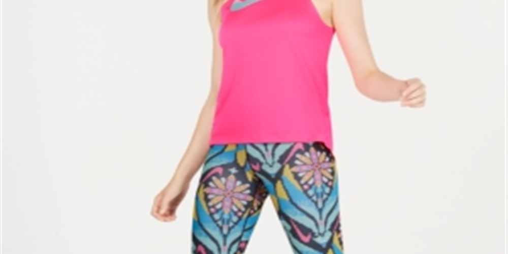 Nike Women's Pro Tank Top Red Size Medium