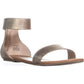 American Rag Women's Keley 2 Open Toe Casual Ankle Strap Sandals Platnium Size 6M