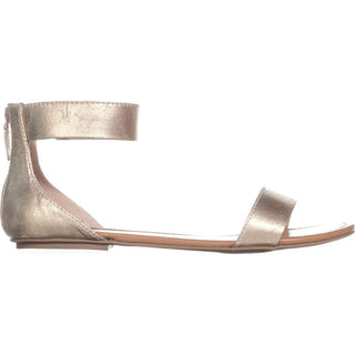 American Rag Women's Keley 2 Open Toe Casual Ankle Strap Sandals Platnium Size 6M