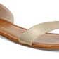 American Rag Women's Keley 2 Open Toe Casual Ankle Strap Sandals Platnium Size 6M