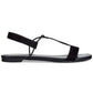 Style & Co Women's Kristee Open Toe Casual Slingback Sandals Black Size 6.5