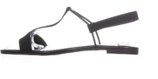 Style & Co Women's Kristee Open Toe Casual Slingback Sandals Black Size 6.5