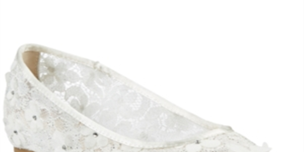 Charter Club Women's Tonina Pointed-Toe Flats White Size 6M