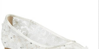 Charter Club Women's Tonina Pointed-Toe Flats White Size 6M