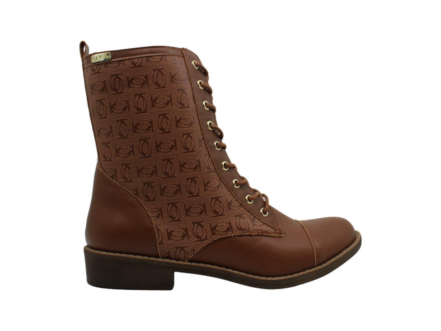 Bebe Women's Olsen Leather Closed Toe Mid Calf Fashion Boots Brown Size 10 M