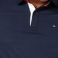 Tommy Hilfiger Men's Custom-Fit Cotton Polo Navy Size 2XL