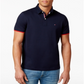 Tommy Hilfiger Men's Custom-Fit Cotton Polo Navy Size 2XL